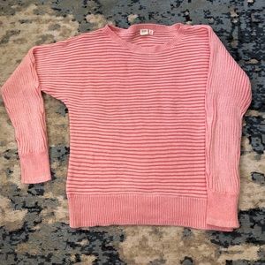 Pink gap sweater
